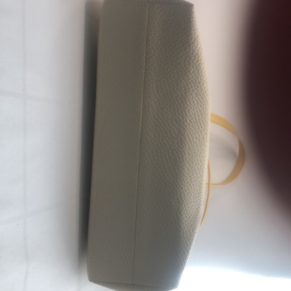 Dooney&Bourke all weather Leather tote and matching wallet EUC Cream&Yellow - Picture 12 of 16